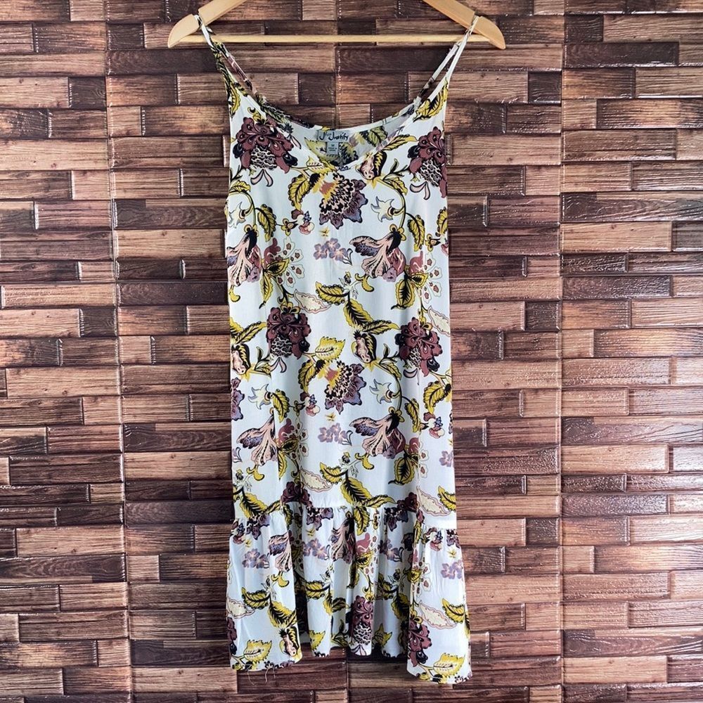 J For Justify Medium Cream with floral print dress